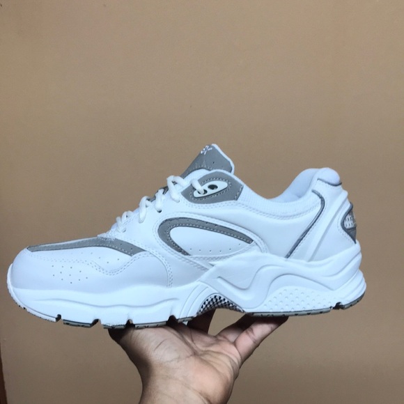 Apex Lace Walking Walker X821 “White Grey” - Picture 5 of 13